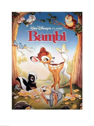 Disney Kunstdrucke, Papier, Mehrfarbig, 60 x 80 cm