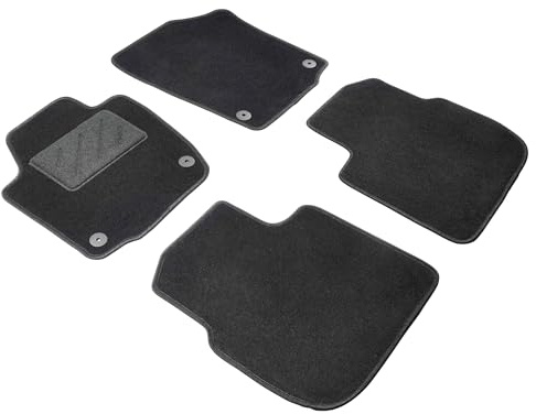 WALSER Comfort Auto Teppiche für Skoda Rapid 07/2012-12/2019, 100% passgenaue Auto Fußmatten Made in Europe, Fußmatte Auto, Autoteppich Auto, Fussmatten Auto