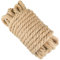 KINGLAKE 12mm Corde Jute,10M Corde Chanvre, Corde de Jardin en Chanvre,Ficelle de Chanvre pour Jardin, Bricolage, Décoration