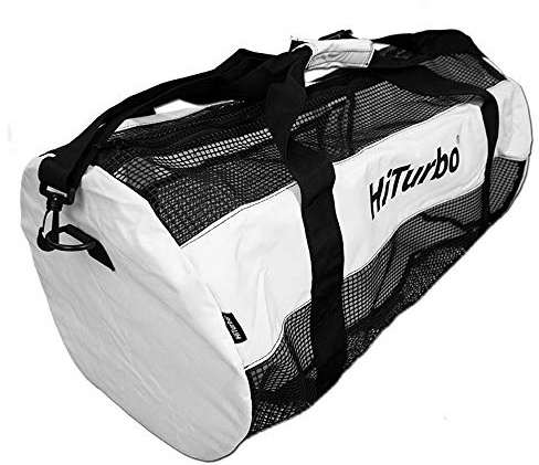Hiturbo 100L Mesh Dive Duffel Bag: Large Scuba Gear for Diving