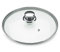 Alza Basic - Tapa de Cristal Universal 32cm, Acero Inoxidable, Compatible con Ollas, Cazuelas, Sartenes, Cazos, Orificio Extracción de Vapor