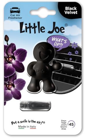 Little Joe OK Mini-Blister Lufterfrischer Spicy Velvet / schwarz