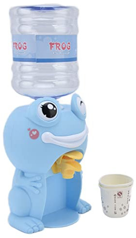 Juguete Dispensador de Agua para Niños, Decoración de Habitaciones, Mini Fuente de Agua para Beber, Juguete para Niños Y Niñas para el Hogar, Jardín de Infantes para(Rana azul linda extra grande)