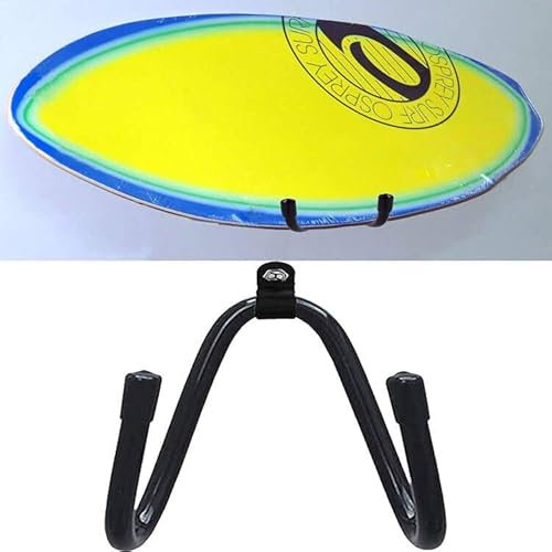 AUXPhome Supporto da parete regolabile per la tavola da surf, grande supporto da parete, per lo sci e lo snowboard, espositore per wakeboard,non più di 9.1 kg (10 kg),W/hardware