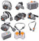 Hcyx Compatible with many models Technic Motor M Power Functions Building Set, 11Pcs Power Functions Motor Battery Box Remote Receiver Set