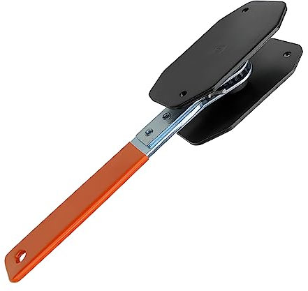 CGEAMDY Brake Piston Compressor Wrench, Car Brake Caliper Press Tool, 360 Degree Ratchet Swing, Universal Ratcheting Caliper Piston Compressor Wrench for Car Brake Repair and Replace (Orange)