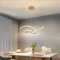 Pendelleuchte Esstisch Modern LED Hängelampe Esstischlampe Esszimmerlampe Dimmbar mit Fernbedienung Ring Deckenleuchte Höhenverstellbar für Schlafzimmer Flur Bar Küche Büro Hängend Lampe (Roségold)