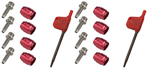 SRMAN 2 Satz ÖL Anschluss Kit für Fahrradoliven Anschluss Einsatz für Avid Bike Hydraulik Scheibe Stealthama Brems