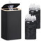 iEGrow 110L Poubelle de Recyclage, Poubelle Cuisine Poubelle Compacteur pour Bouteille Plastique, Rangement de Bouteilles Consignées avec Deux Sacs de Transport