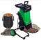 XNZJHPP Garden Shredder,Silent Crushing Shredder,Max.40mm Cutting Capacity,50L Collection Box,Garden Shredders And Chippers W/Transport Wheel (40m)