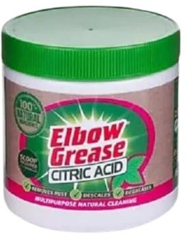 Elbow Grease Citric Acid Cleaner: Limescale Remover, Degreaser, Multipurpose, Eco-Friendly, 250g each – Powerful for Kitchens & Bathrooms, Safe for Kids & Pets, Easy to Use