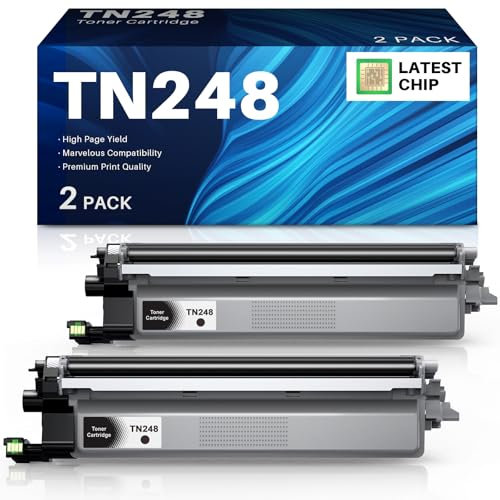 TN248 Toner kompatibel für Brother TN248 Toner TN-248XL TN248BK für Brother DCP-L3515CDW DCP-L3520CDW HL-L3215CW HL-L3220CW HL-L3220CWE HL-L3240CDW MFC-L3740CDW MFC-L3760CDW
