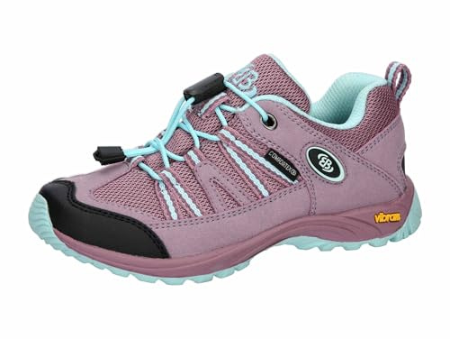 Brütting Mädchen Outdoorschuh Outdoorschuh Ohio Low, Rosa/Türkis, 38 EU