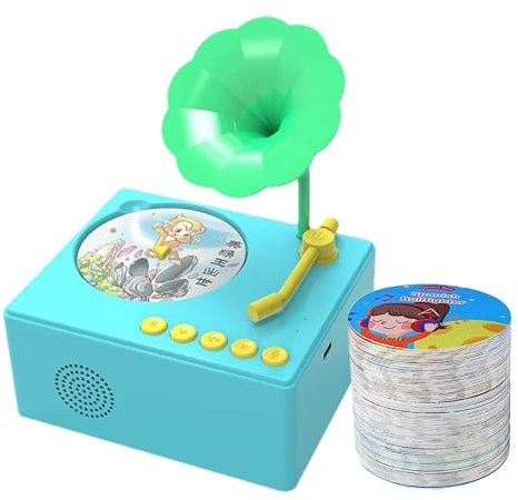 Fonografo per bambini - giradischi, giocattolo musicale | Giradischi fonografico Giocattolo musicale per bambini - Lettore musicale fonografo per bambini