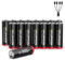 Delyeepow Batterie AA al litio ricaricabili USB C, 1,5 V, 3400 mWh USB, batterie AA ricaricabili 1500 ciclo, 16 pezzi