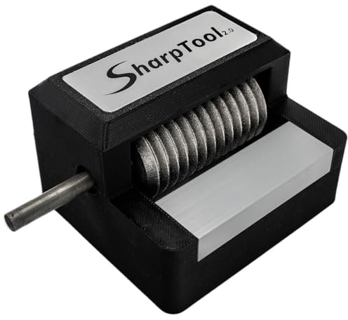 SharpTool 2.0 Affûteur de Lames Multitool - Affûteuse de Précision pour Lames BIM, HCS et HSS - Accessoire pour Outil Multifonction - Compatible Outil Oscillant - 35 mm