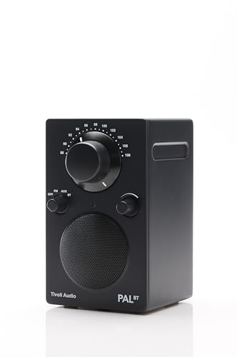 Tivoli Audio PAL BT (Gen 3) FM-Radio, Bluetooth, tragbar/USB-C (Schwarz)