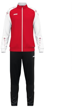 JAKO Polyesteranzug Sonic – Vielseitiger Sportanzug Herren & Damen für Training, Sport & Freizeit mit Keep Dry-Funktion, 100% recyceltes Polyester