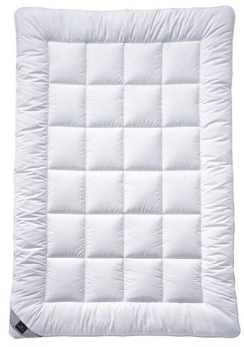 Billerbeck Bettdecke Classic Clean – 200 x 200 cm – warme Winterdecke – atmungsaktive Decke für den Winter