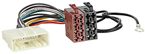 Radioanschlusskabel kompatibel mit Nissan Altima Maxima Navara Pathfinder Sentra Tiida Qashqai X-Trail Strom ab Bj. 2007 adaptiert auf ISO (m)