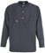 modAS Unisex Finkenwerder Fischerhemd Basic Line - Hemd Seemann Skipper Fischer-Hemd gestreift aus Baumwolle mit schmalen Streifen in Blau Größe XL
