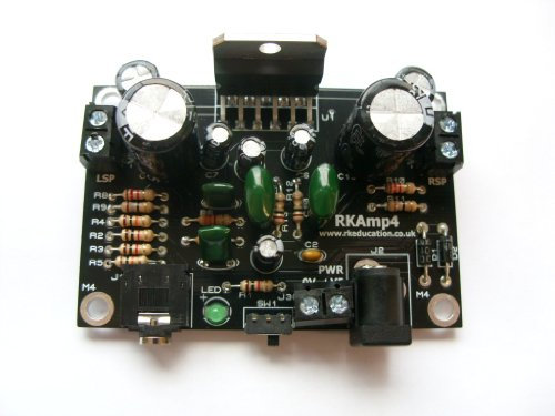 Rk Education RKAmp4 2 x 10watt Stereo Amplifier Project Kit