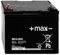 Batterie longue U1-36NE 12 V 36 Ah AGM plomb comme batterie 34 Ah 41 Ah sans entretien