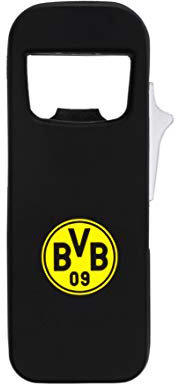 Borussia Dortmund Feuerzeug BVB Flaschenöffner schwarz