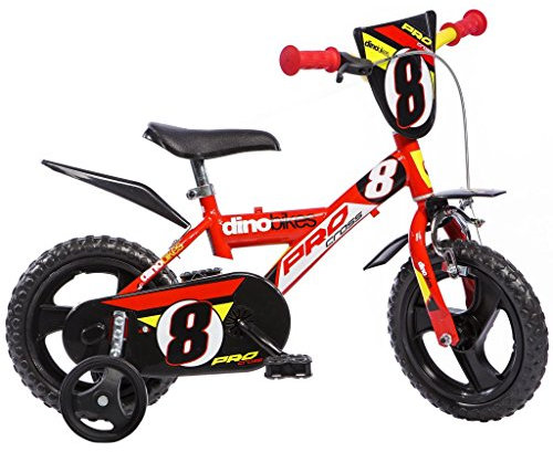 Partner AUA123GLN Kinderfahrrad Fahrrad, Rot, 12 Zoll