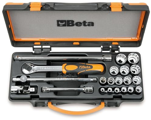 Beta 910B/C16 - 16 Zwölfkant-Steckschlüssel und 5 Betätigungswerkzeuge