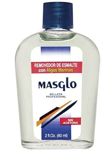 Masglo Traditioneller Nagellackentferner mit Meeresalgen, 60 ml, ohne Aceton