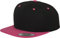 Flexfit Unisex Classic Snapback 2-Tone Cap Mützen, Black/Neonpink, One Size