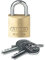 ABUS AB60/20 Vorhängeschloss, Golden