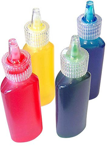 Major Brushes Stained Glass Paints - Set of 4 x 20ml