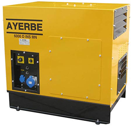 Ayerbe generadores diesel - Generador ay-6000d-ins-mn diesel insonorizado