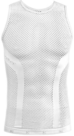 Funkier Vesta Gents Pro Summer Lightweight Baselayer in White (ST-1100). M-L