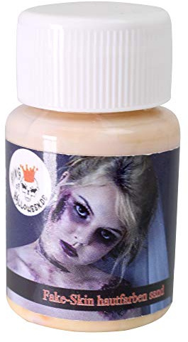 King of Halloween Latexmilch Skin Sand Kunsthaut Halloween Make up | Zombie Schminke, Wunden+Narben-FX Schminke