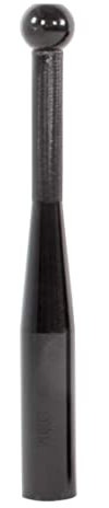 AMAYA SPORT Clubbell Iron 15 kg Stahlklopfer für Krafttraining, Streitkolben für Fitnessstudio, Fitnessstudio, 15 kg