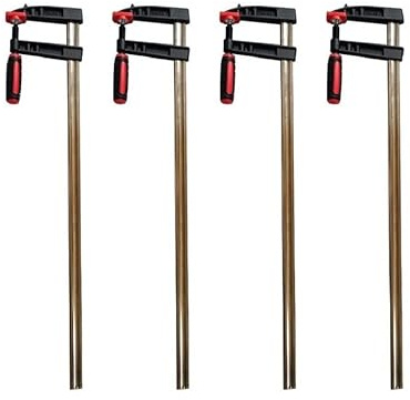 Lot de 4 serre-joints professionnels - 1000 x 120 mm - Serre-joint - Serre-joint en fonte