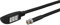 Monacor GNL-450BNC Lampe (LED-Schwanenhalsleuchte), 45 cm, schwarz