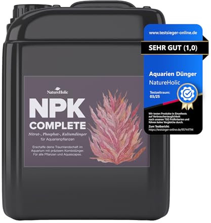 NatureHolic - NPK Booster - flüssiger Volldünger fürs Aquarium, Menge [ml]:5000 ml