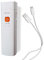 X4-LIFE LED Taschenlampe, Powerbank 3000mAh, Tischleuchte, Leselampe, Handyhalterung, Dimmbar, klappbar, USB-Ausgang, USB-C-Eingang, 3 Watt, Akku für Zuhause und Unterwegs oder Garten, Reisen, Camping