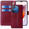 FMPCUON Hülle für Xiaomi Redmi 12C Handyhülle [Standfunktion] [Kartenfach] [Magnetverschluss] Tasche Flip Case Schutzhülle lederhülle klapphülle für Xiaomi Redmi 12C Rot