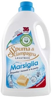 Spuma Di Sciampagna Flüssigwaschmittel für Waschmaschine, Marseille, 36 Waschgänge, 1620 ml