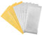 12 Blätter sticker buchstaben set Groß- und Kleinbuchstaben Aufkleber Wachszahlen Sticker Nagelsticker Sterne Schmetterlinge Ketten zahlen Klebebuchstaben(Gold Silber) für Scrapbooking Fotoalbum