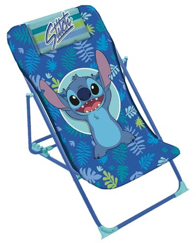 ARDITEX WD16136 Lettino pieghevole 43 x 66 x 61 cm di Disney-Lilo & Stitch
