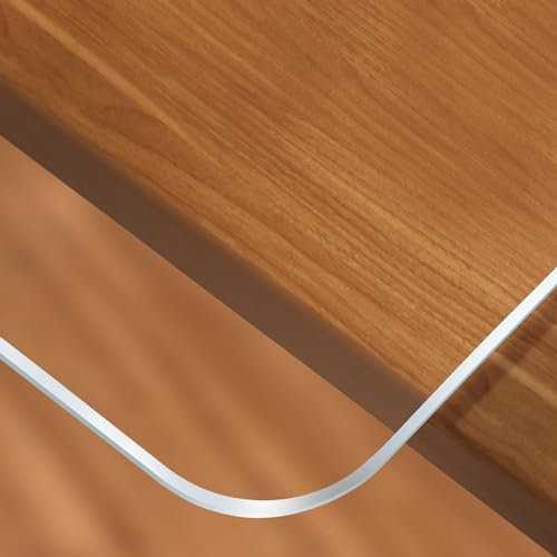 Grand Sous-main Transparent 90x120cm 70x180cm 80x100cm 100x100cm Antidérapant, Texturé En PVC Tapis De Souris Pour Une Utilisation Au Bureau(60x150cm)
