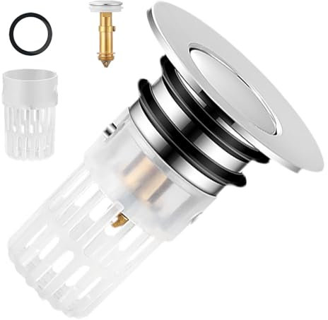 Waschbeckenstöpsel für Waschbecken, Anti-Verstopfung, multifunktionaler Abflussfilter für Waschbecken, Küche, Badezimmer, Wanne