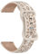Vancle Uhrenarmband 20mm 22mm Damen Herren, Zweifarbig Graviertes Smartwatch Armband 20mm 22mm Silikon Atmungsaktives Ersatzarmbänder Schnellverschluss Uhrband für Frauen Männer