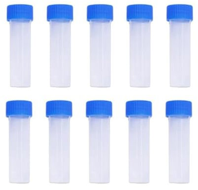 Dcaknri 10 unidades de contenedores transparentes de almacenamiento de agujas de coser, herramientas de costura, agujas de fieltro para mujer